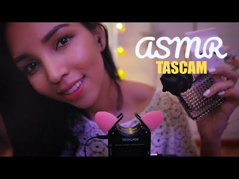 ASMR Francais 💤 9 Déclencheurs TASCAM Dodo garanti ♥ (Pince à épiler, éponge, pinceau, etc.)