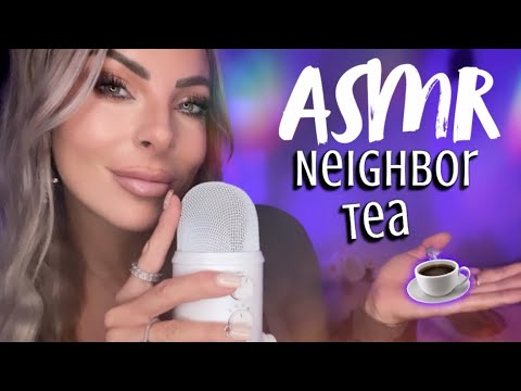 ASMR NEIGHBOR GOSSIP & DRAMA In SUPER UP CLOSE Breathy Whisper