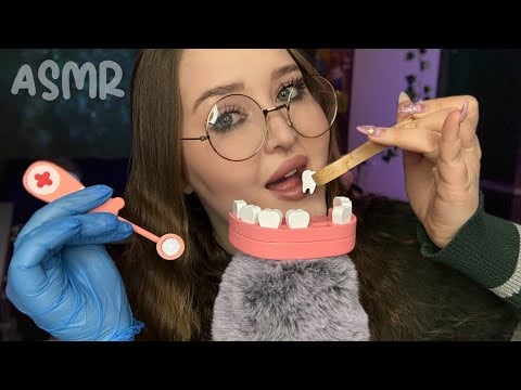 ASMR ТРЕШ СТОМАТОЛОГ 🦷 Вылечит твои зубки ..но это не точно