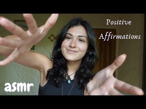 ASMR | Manifest an Amazing Day 🤍✨ (relaxing whispers, hand movements, + positive affirmations)