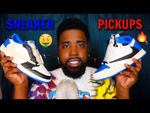 ASMR - FIRE SNEAKER PICKUPS 👟🔥 + RELAXING WHISPERS ~ [ AM I QUITTING ASMR? ]