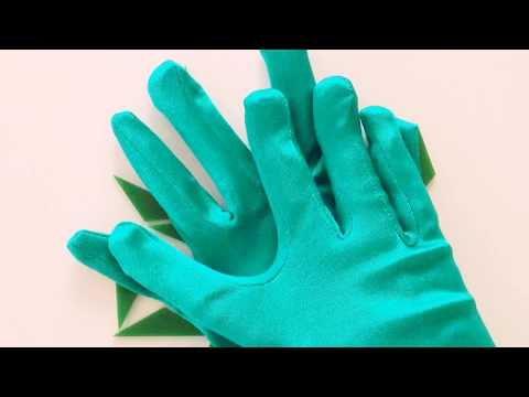 OPERA GLOVES 💋 chewing gum 🔳🔺🔲 RELAXING vintage  MOSAIC💤 [[ASMR]]