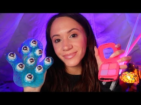 ASMR For The Most Perfect Nap (skincare, wooden makeup, & more)
