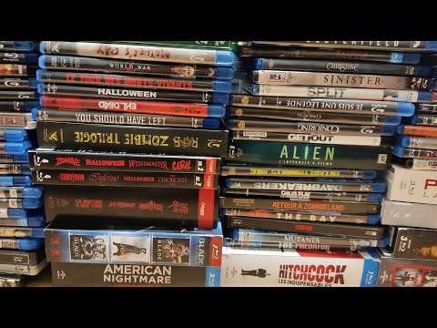 Mes Blu-rays d'Horreur - ASMR Français