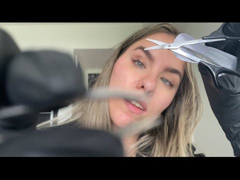 ASMR Eyebrow Salon Roleplay