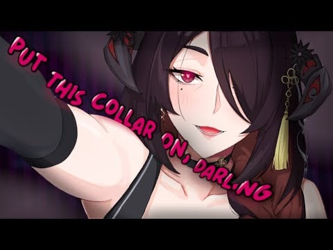 Possessive Mommy Succubus COLLARS You (Good Boy Whispers Pet ASMR RP) (Sleep Aid, Yandere, M4M, F4M)