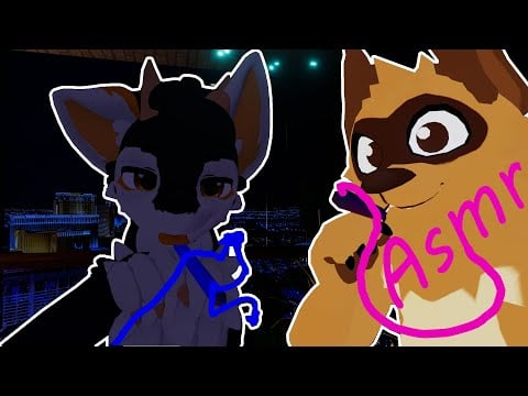 [Furry ASMR] Two Fluffs Scribble On Your Face | Pencil Sounds, Writing, No Talking With @KuyuASMR
