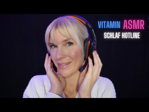 ASMR | Die Vitamin ASMR Schlaf Hotline - Nach diesem Anruf schläfst du garantiert (Roleplay)