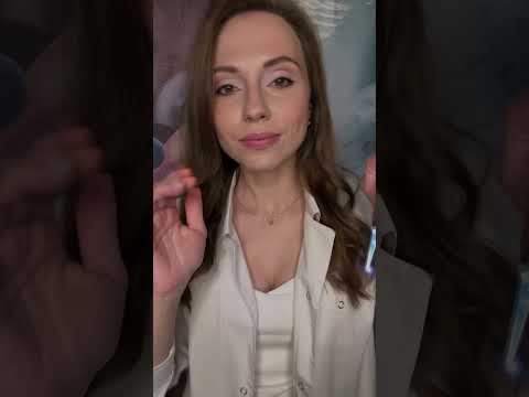 АСМР осмотр ушей #асмрдлясна #асмрвидео #асмрврач #шепот #выспаться