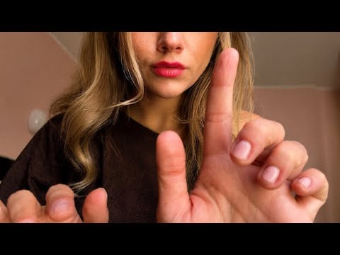 ASMR Pay Attention & Follow My Finger | Visual Triggers & Hand Movements