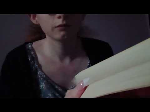 ASMR - Book Triggers (Tapping, Tracing, Whispers +) 📚