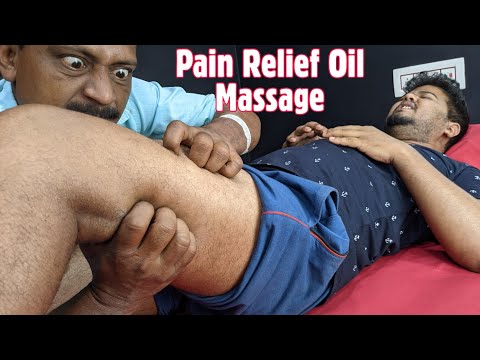Leg Pain And Knee Pain Relief Deep Tissue Massage | Asmr Foot Massage