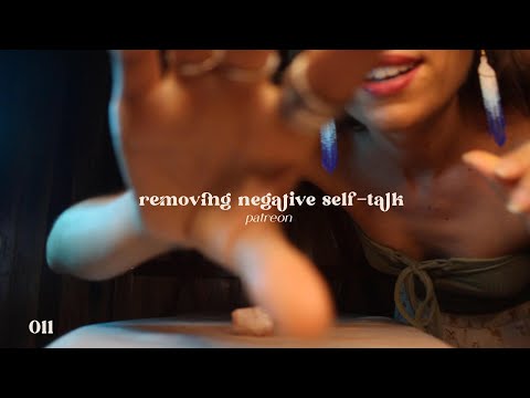 ASMR REIKI | Releasing Negative Self Talk - Chakra Energy Cleanse