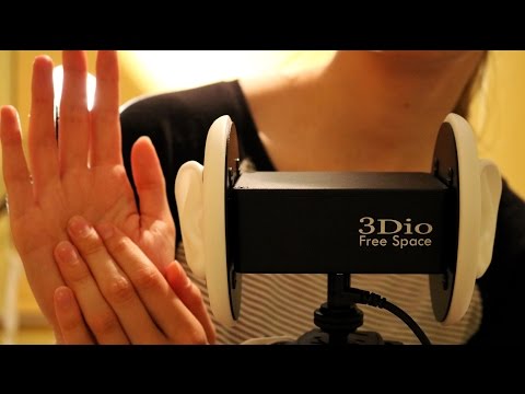 ASMR ♥ Relaxing Hand Sounds | 3D Audio