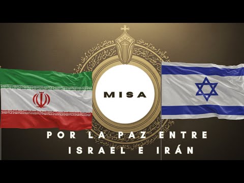 Domingo de Misa, oremos juntos al señor por la paz entre Israel e Irán #paz #amor