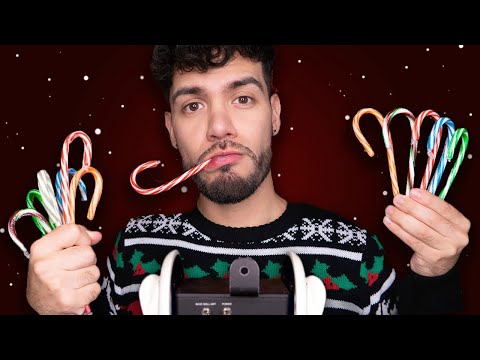 ASMR - Candy Cane Galore😍(Male Whisper)