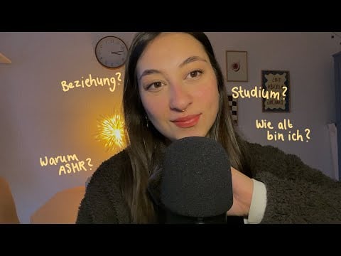 ASMR | Q&A ✨ Ich beantworte eure Fragen! 