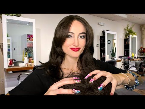 ASMR Scalp Massage from Your New Jersey Italian Aunt 🇮🇹 ASMR Roleplay