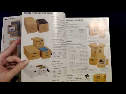 ASMR | Flipping Through An Industrial Supply Catalog (Whisper)