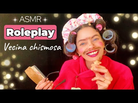 ASMR: Mi VECINA CHISMOSA Me Espía 👀💬 | ROLEPLAY Binaural con el 3Dio | ASMR en ESPAÑOL