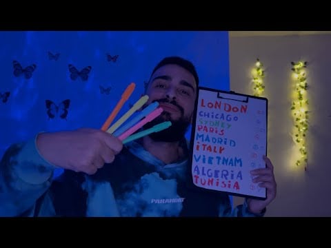 ASMR Examen médical (Super Fast) 👨🏽‍⚕️ 