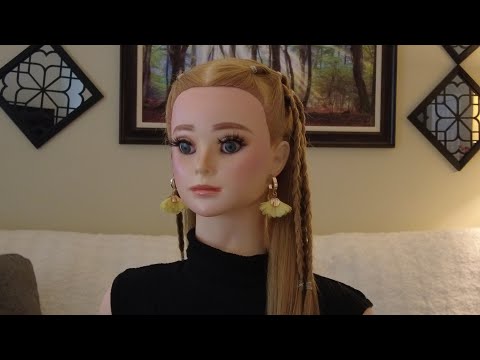 Fall Hairstyle & Makeup 🍁 ASMR 🍁 Braids Hairstyling - Hair Fixing - Perfectionist - Finishing Touch 
