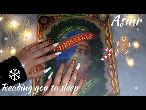 ASMR | Twas the Night Before Christmas 🎄 (reading you to sleep)