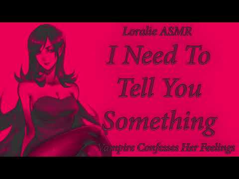 ASMR Vampire Confesses to you F4A