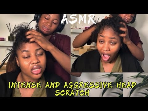 ASMR💫INTENSE HEAD SCRATCH 
