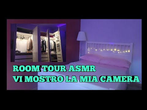 🇮🇹ASMR ITA• ✨ROOM TOUR ASMR✨ , vi mostro finalmente la mia camera, e l'attrezzatura video 🎥