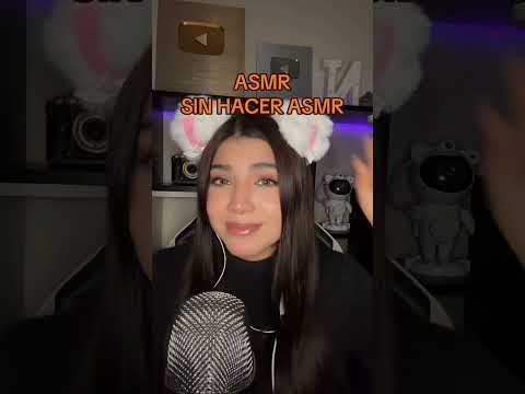 ASMR SIN HACER ASMR 👀❤️ me uno al trend IG： Anny asmr ☀️ #asmr #asmr