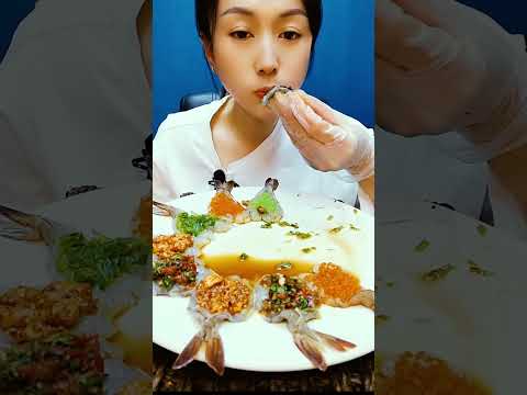 🦐💫🍚🔥😋 Spicy seafood mukbang epic reaction! #SpicySeafood #매운먹방