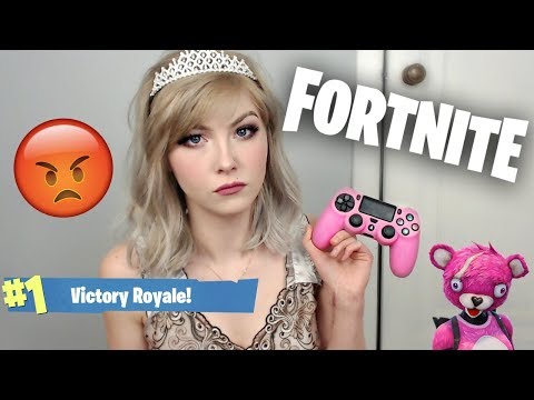 ASMR Crazy Gamer Girl LOSES FORTNITE, Raging