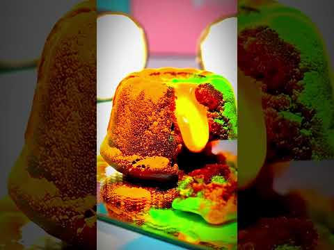 Satisfying Black Molten Cake SLIME