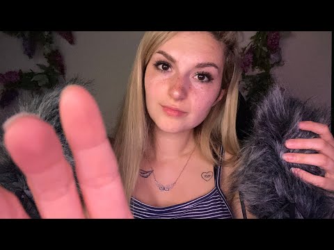 [ASMR] ✨Extremely Soft & Slow Mic Brushing, Positive Affirmations, & Hand Movements ✨