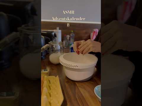 ASMR Adventskalender 8 🎄💕 Reminder lecker zu backen 🧑‍🍳 #asmr #baking #christmas