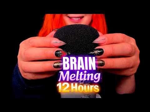 ASMR Brain Melting Mic Scratching 12 HOURS
