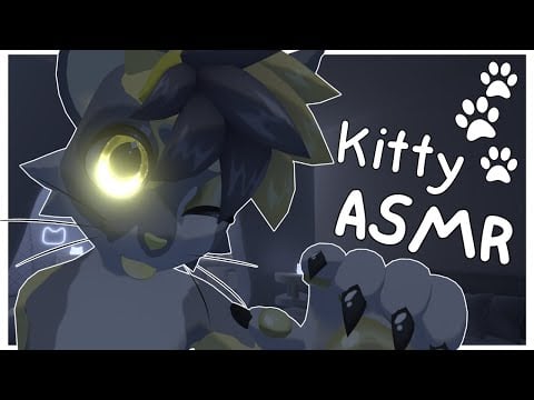 [Furry ASMR] Silly kitty helps you get some well needed rest :3 [Sleep-aid] [Soft-spoken]