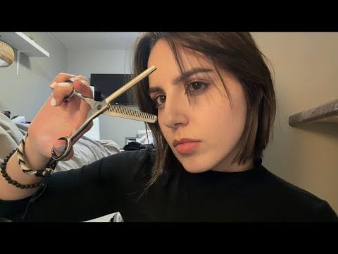 asmr unhinged haircut