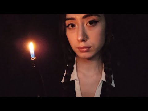 ASMR | Follow the Light 🔥 (Lighter and Flashlight, Whispered, Gentle Rain in Background)