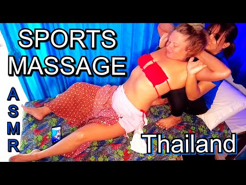 ASMR Thai sports massage