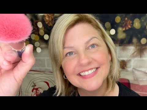 ASMR | Brushing you and Inaudible Whispers 💗🌸😊