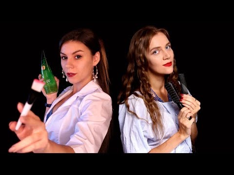 АСМР 💆‍♀️ Салон Красоты и Спа 💧 - Коллаб с ASMR Red Lips - Ролевая Игра, Шепот