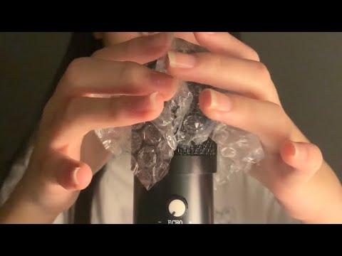 ASMR BRAIN MELTING TRIGGERS with bubble wrap 🤤