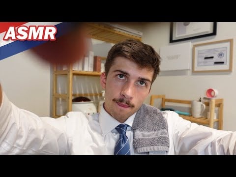ASMR Haircut & Hot Towel Shave | Personal Attention for Stress Relief & Sleep