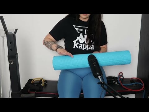 ASMR Random Leggings Triggers With Gym Equipment