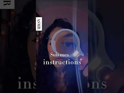 ASMR RP - Suis mes instructions #roleplay #asmr #relax
