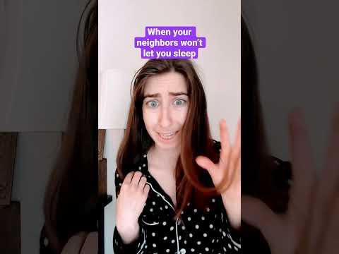 POV: You just want SLEEP but your neighbors won’t let you #IAmYourMother #shorts #meghantrainor
