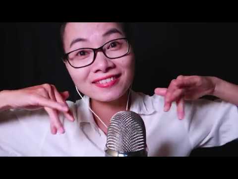 ASMR Relaxing Hand Movements for Sleep | ASMR HUYEN ( Vietnamese )