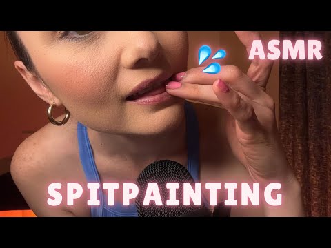 You Sleep, I Spitpaint 💦 ASMR for Ultimate Tinglesss & Sleep